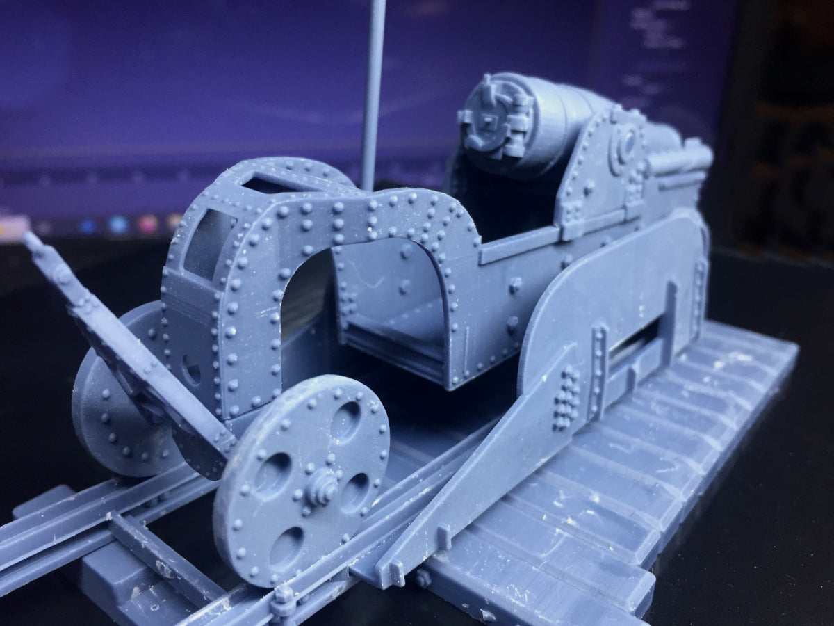 1/35 Mortaio 210/8 de Steffano Howitzer/Mortar Italy WW1-WW2