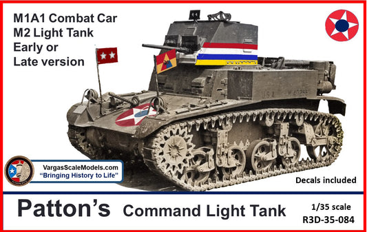 1/35 Patton's M1A1 Light Tank Interwar Series-2