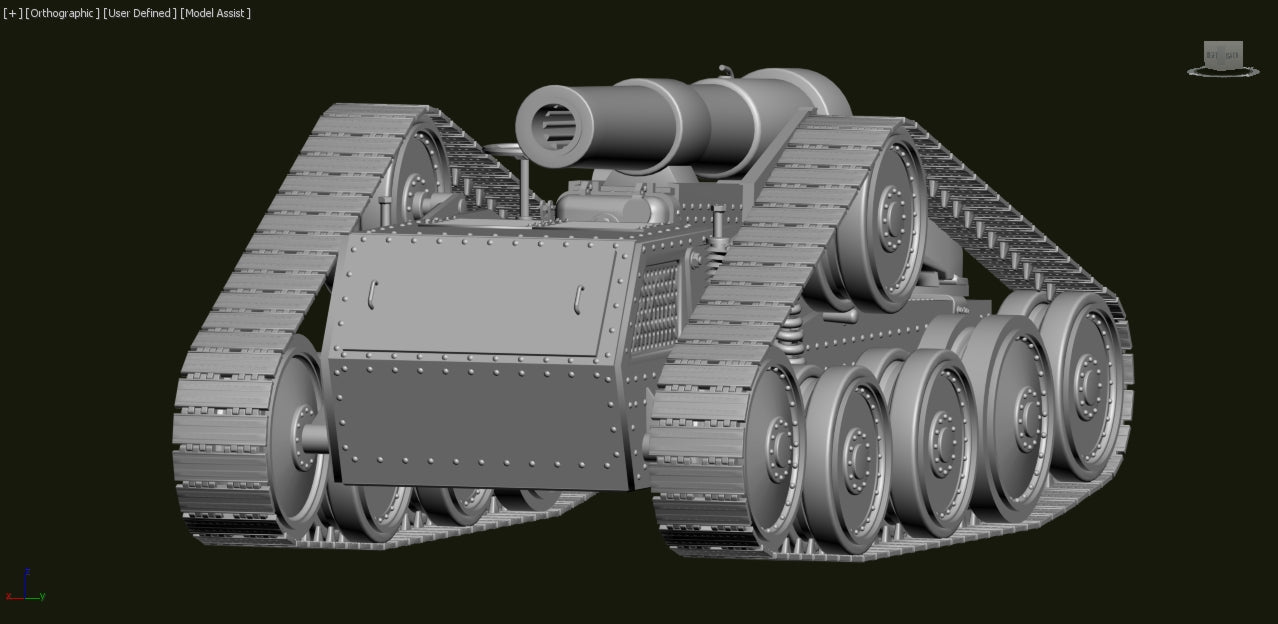 1/35 Christie 8-inch SPG ( 8-inch howitzer )