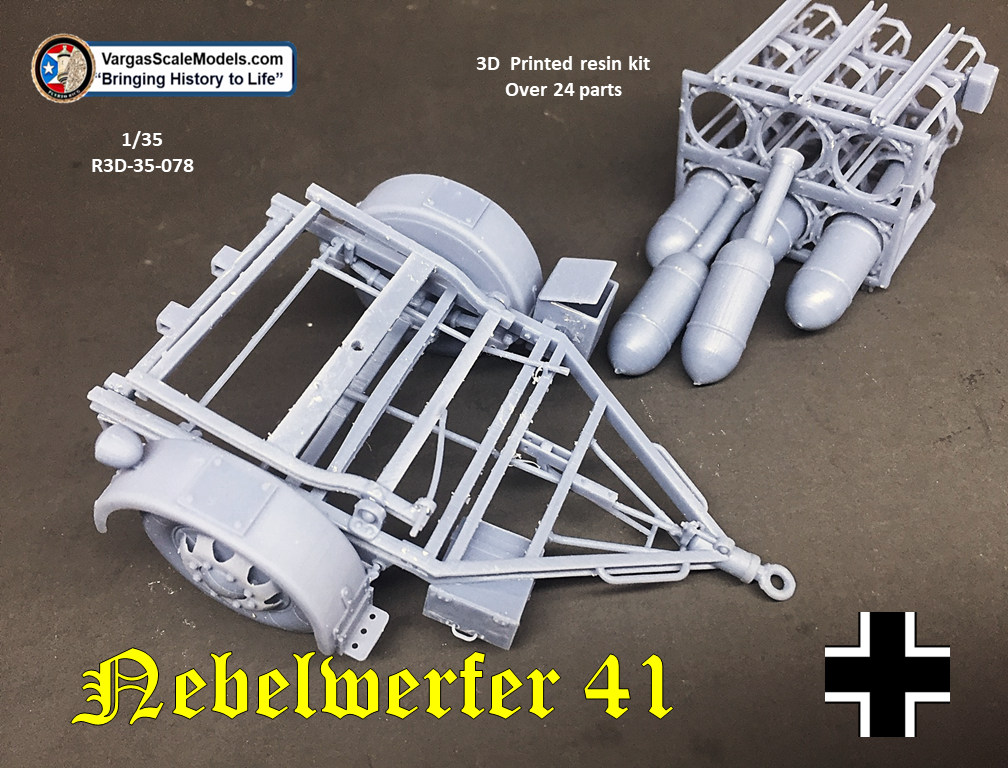 1/35 Nebelwerfer-41 Towed German Rocket Launcher