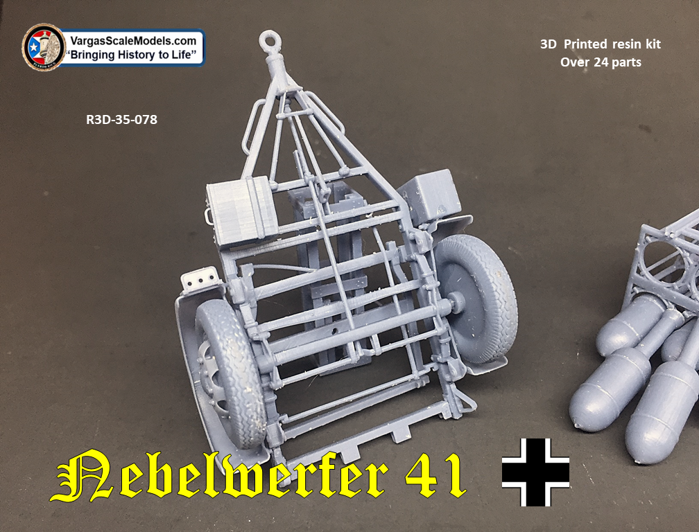 1/35 Nebelwerfer-41 Towed German Rocket Launcher