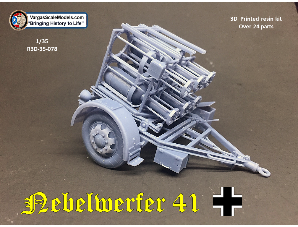 1/35 Nebelwerfer-41 Towed German Rocket Launcher