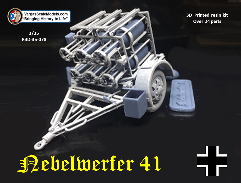 1/35 Nebelwerfer-41 Towed German Rocket Launcher