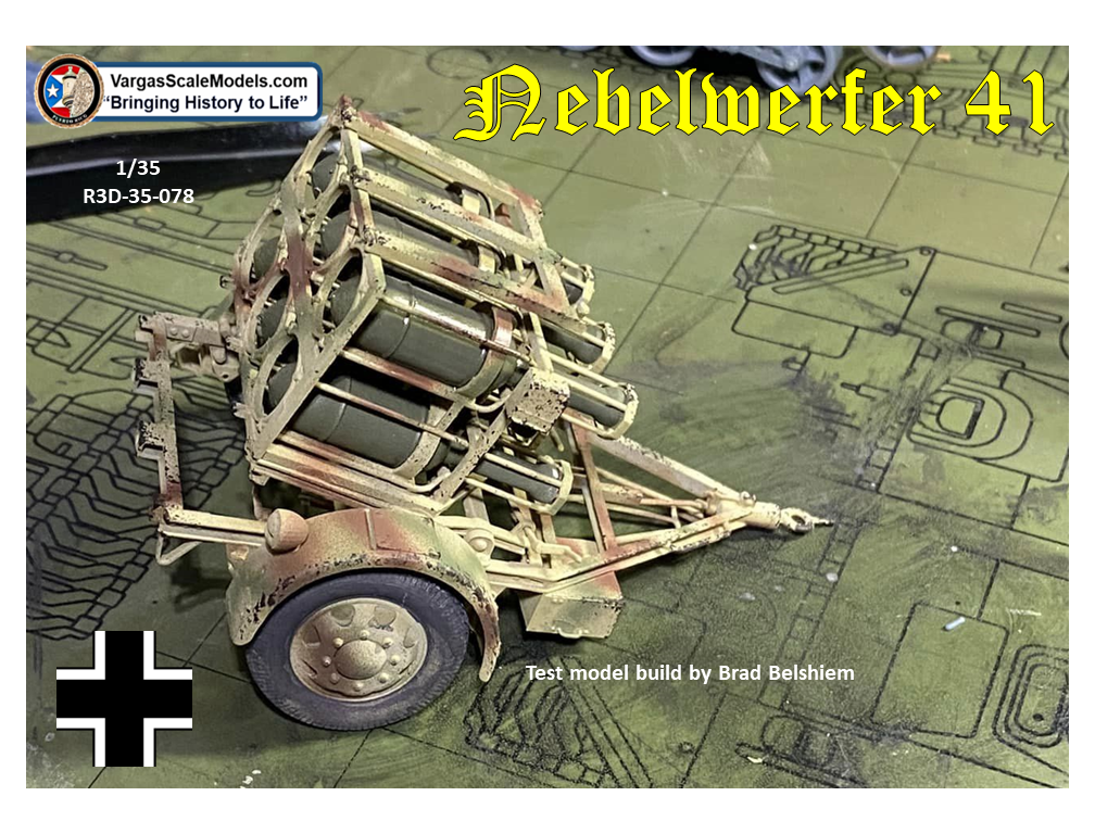 1/35 Nebelwerfer-41 Towed German Rocket Launcher