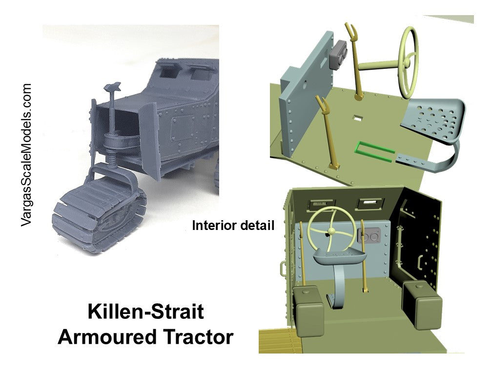 1/35 Killen-Strait Armoured Tractor UK 1915