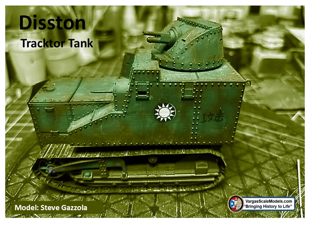 1/35 Disston Tractor Tank US/Afghan/China Interwar