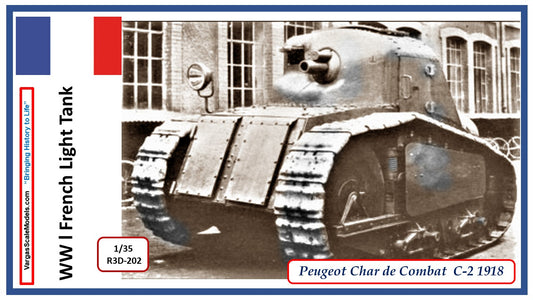 1/35 Peugeot Char de Combat C-2  1918