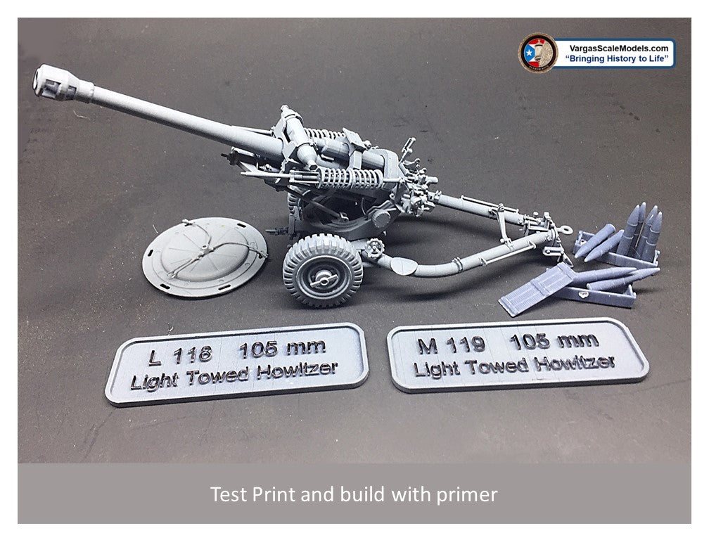 1/35 M 119 / L 118  US / British  105mm Light Towed Howitzer