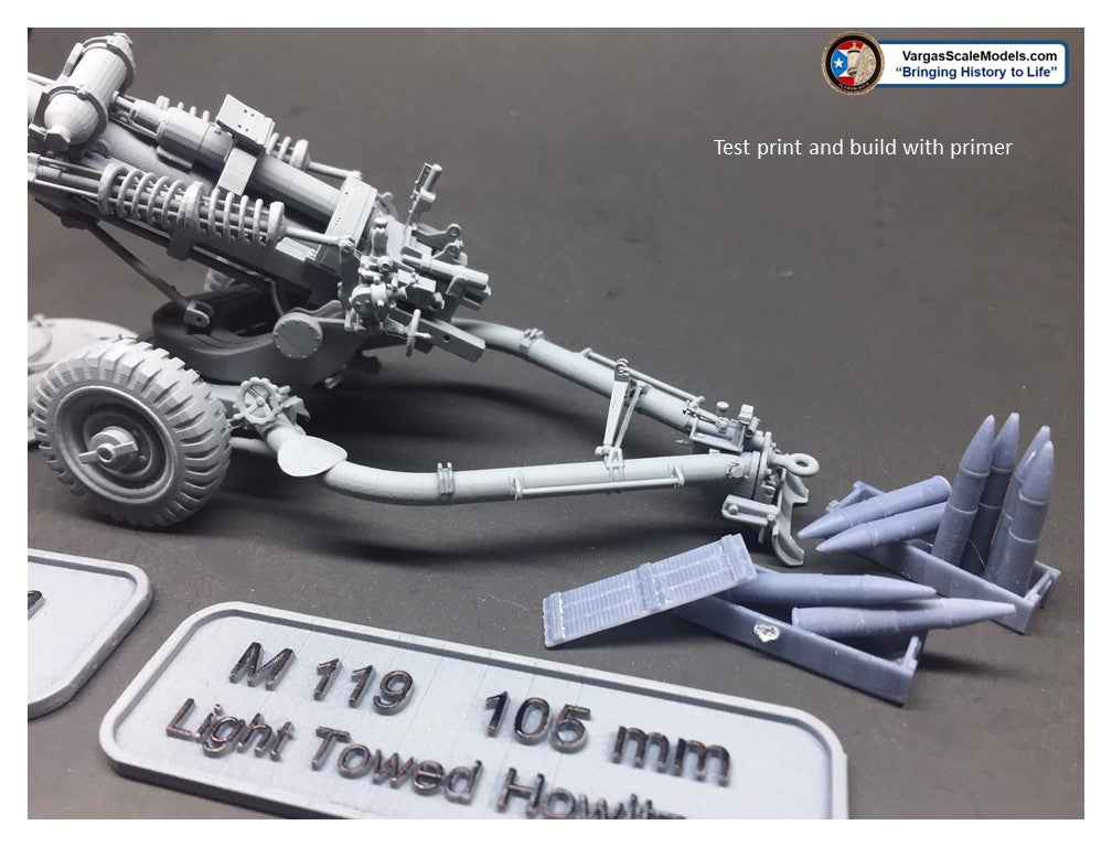 1/35 M 119 / L 118  US / British  105mm Light Towed Howitzer