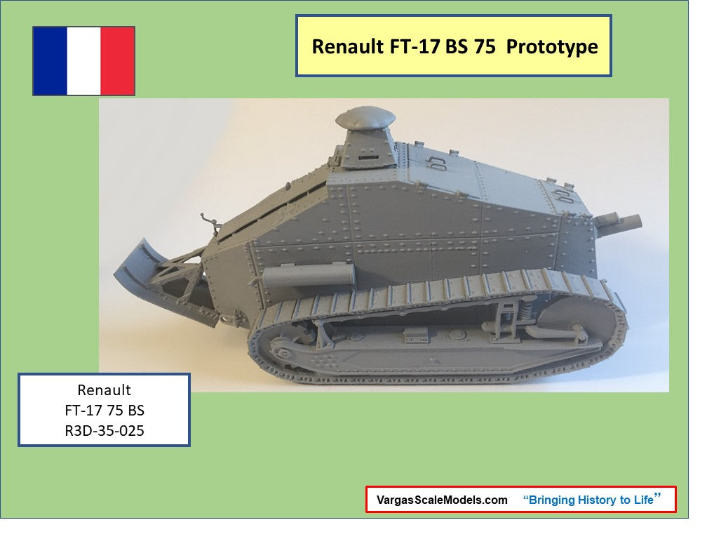 1/35 Renault FT17 75 B-Schneider 1917