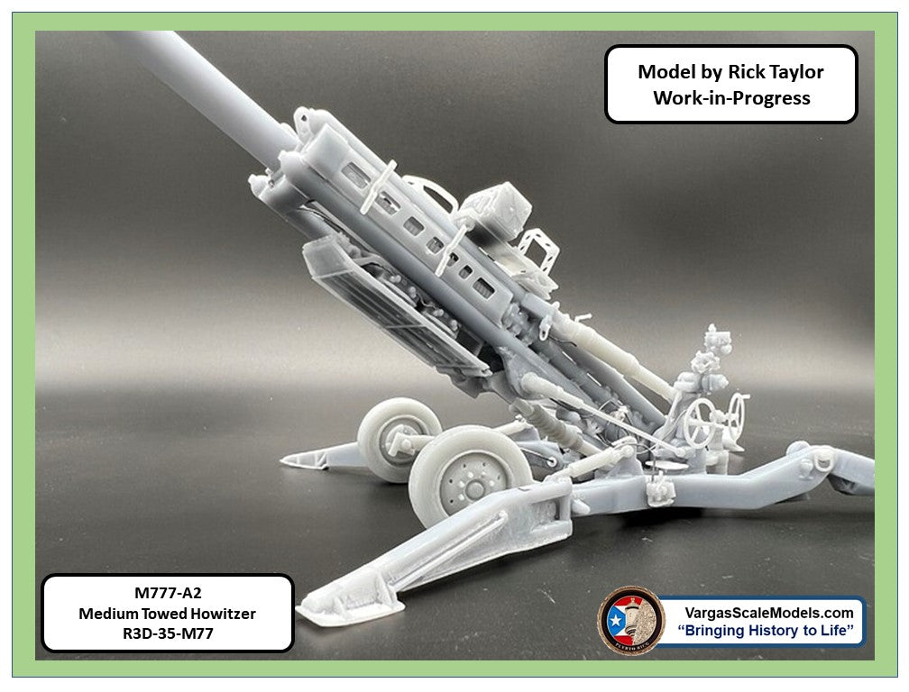 1/35  M777-A2  155mm Medium Towed Howitzer