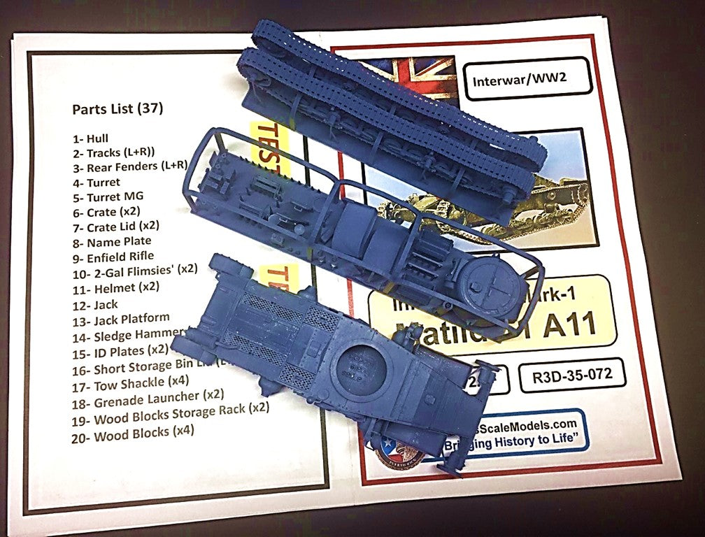 1/35 Matilda-1 A11 Infantry Tank