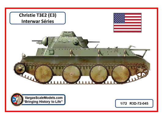 1/72 Christie T3E2/3 Interwar Series