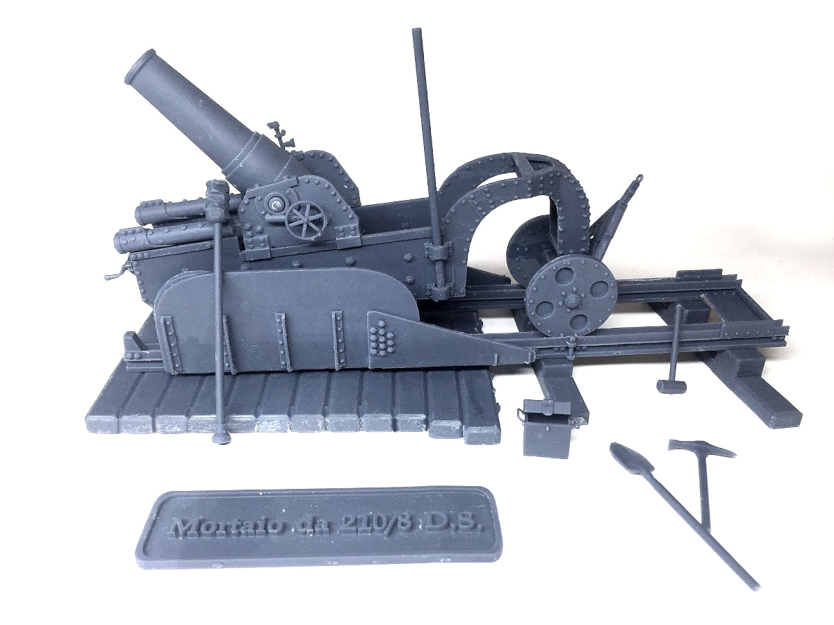 1/35 Mortaio 210/8 de Steffano  Howitzer/Mortar Italy WW1-WW2