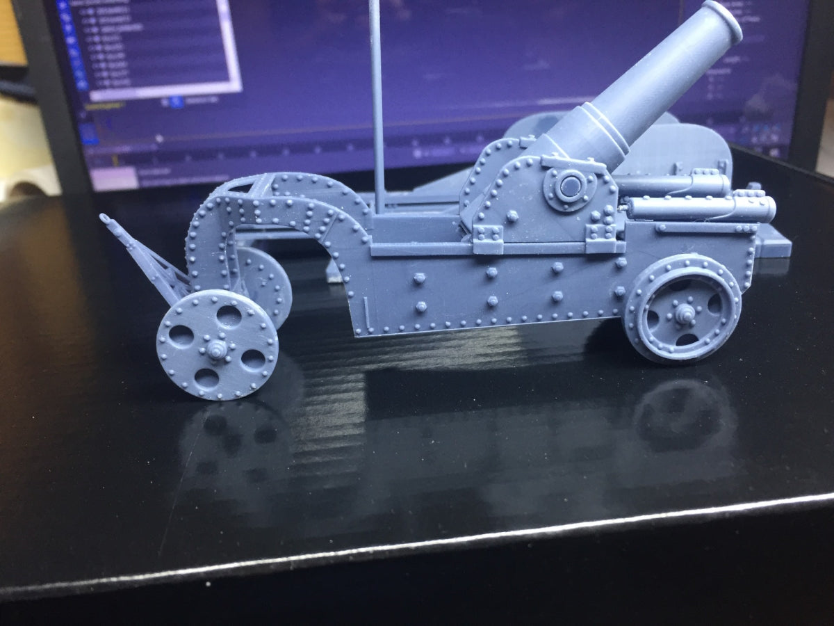 1/35 Mortaio 210/8 de Steffano  Howitzer/Mortar Italy WW1-WW2