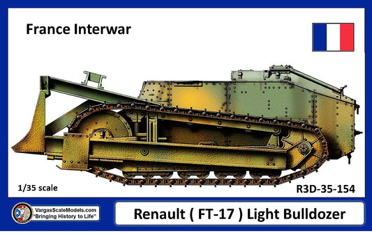 1/35 Renault FT-17 Light Bulldozer