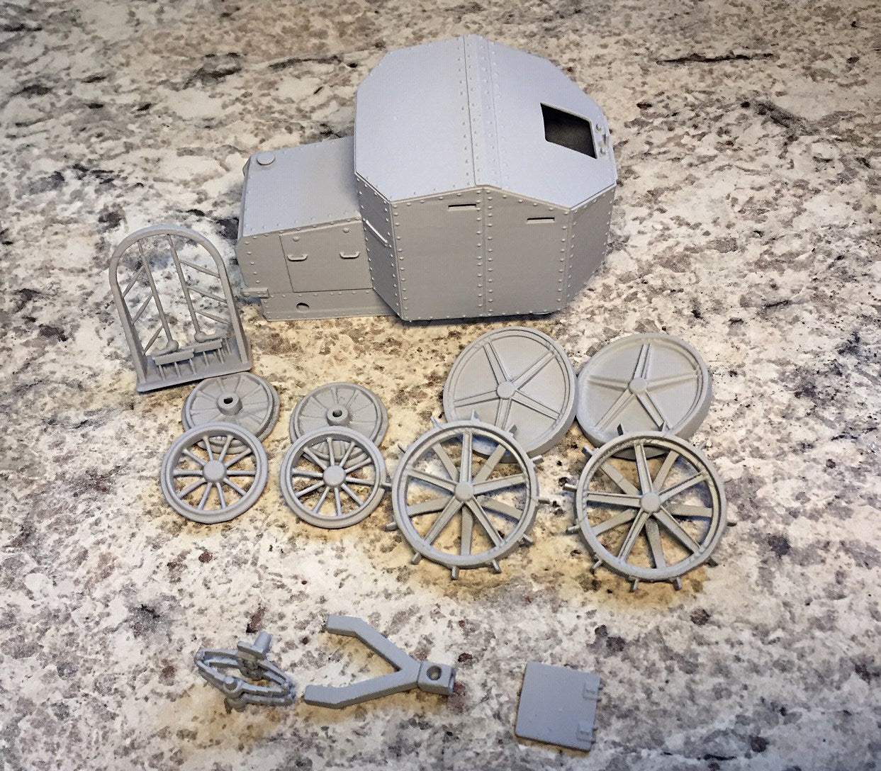 1/35 Tracteur Blinde FILTZ STG  1915/1916
