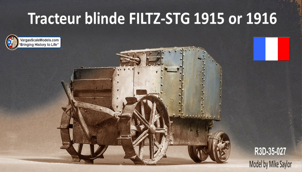 1/35 Tracteur Blinde FILTZ STG  1915/1916