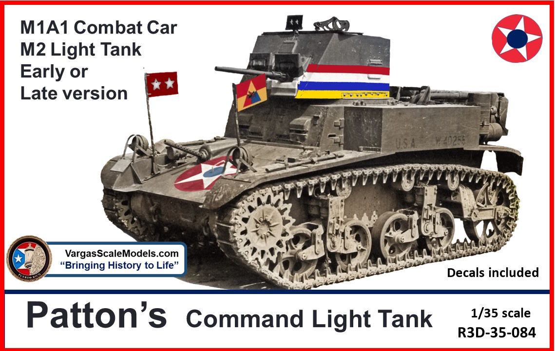 1/35 Patton's M1A1 Light Tank Interwar Series-2