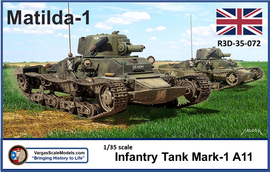 1/35 Matilda-1 A11 Infantry Tank