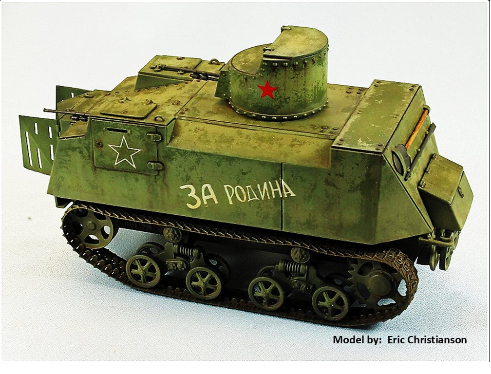 1/35 Odessa NI Russian improvised armored tractor