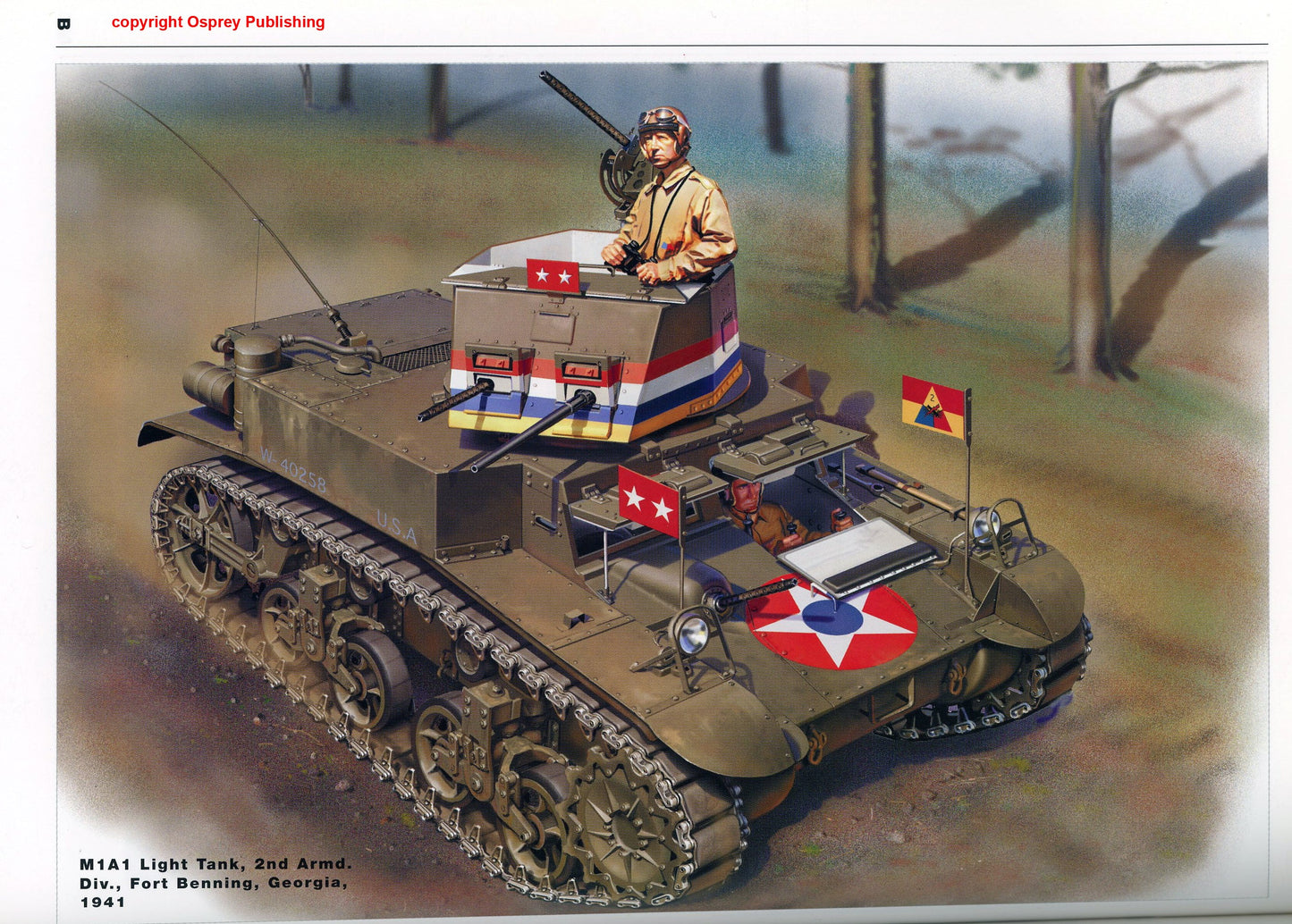 1/35 Patton's M1A1 Light Tank Interwar Series-2