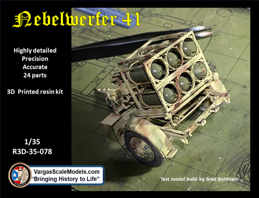 1/35 Nebelwerfer-41 Towed German Rocket Launcher