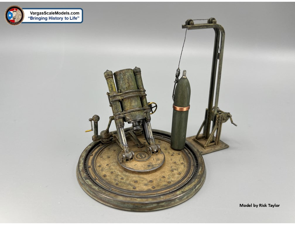 1/35 WW1  38cm sehr schwere Minenwerfer German heavy Trench Mortar