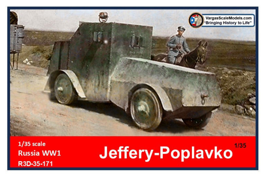 1/35 Jeffery-Poplavko Russian Armored Car 1915