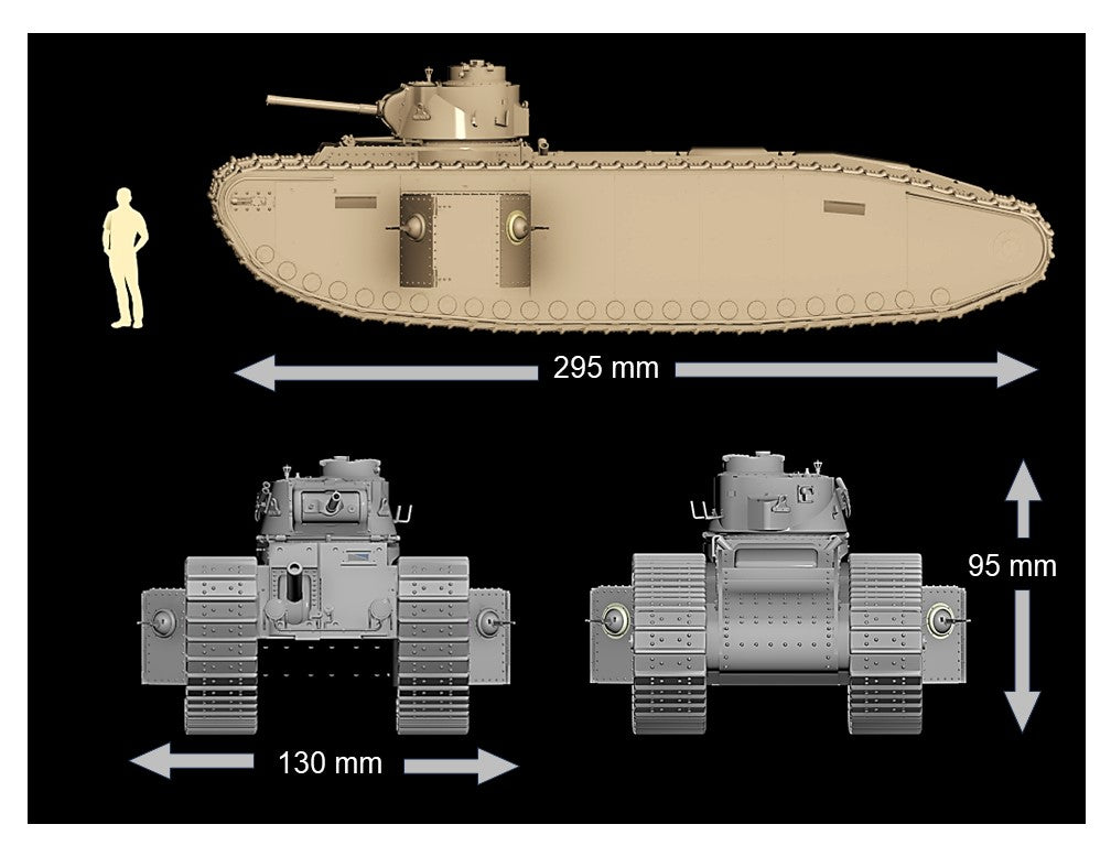 1/35 T.O.G. No-1 (A12 Turret) UK 1940
