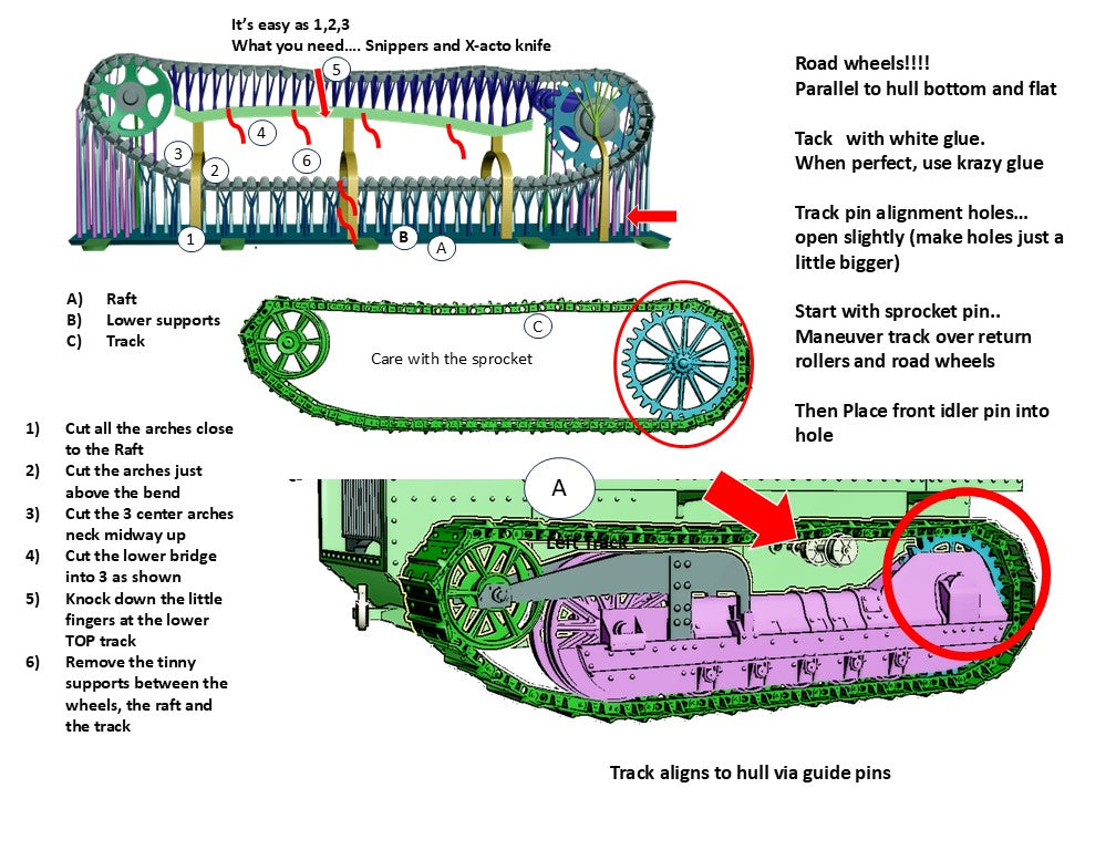 1/35 Disston Tractor Tank US/Afghan/China Interwar