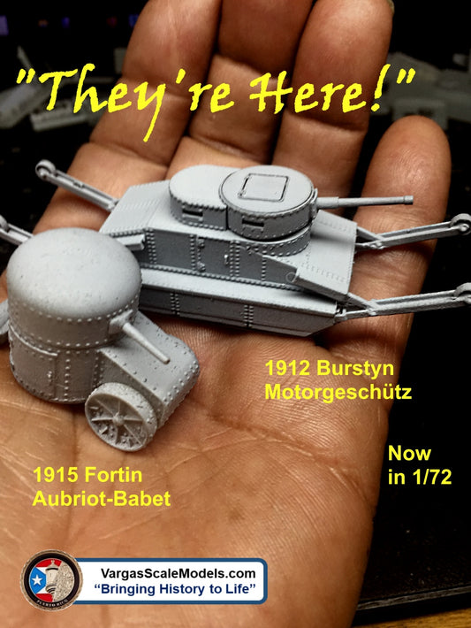 1/72 Burstyn Motorgeschütz 1912