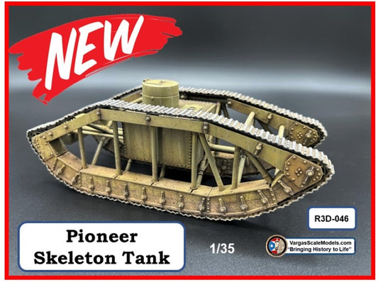 1/35 WW1 Pioneer Skeleton Tank