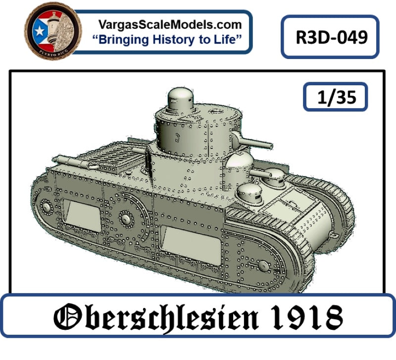 1/35 WW1 German Sturmpanzerwagen Oberschlesien