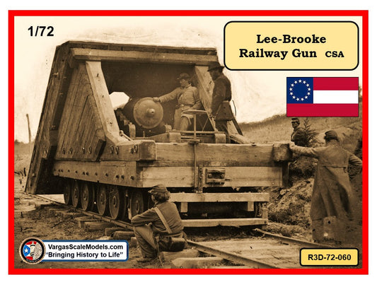1/35 Lee-Brook railway gun CSA 1862