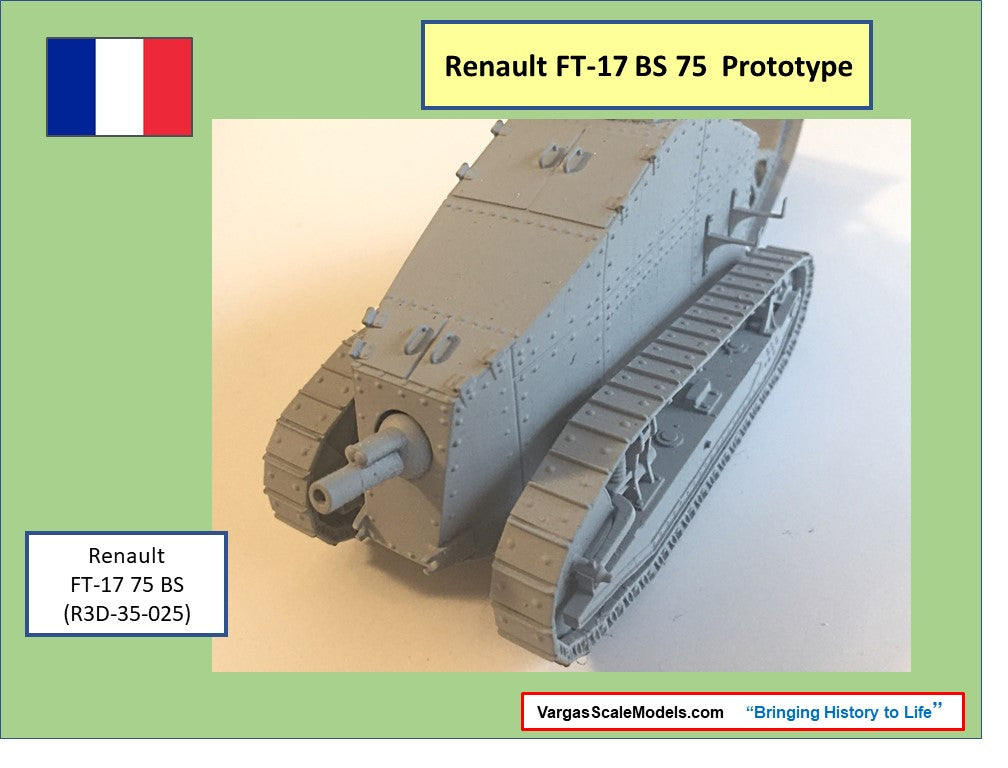 1/35 Renault FT17 75 B-Schneider 1917