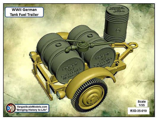 1/35 WW2 German Panzer Fuel Trailer